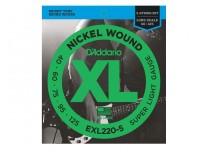 D´Addario Jogo de 5 Cordas Baixo Eléctrico EXL220-5 D´Addario Jogo de 5 Cordas Baixo Eléctrico EXL220-5
